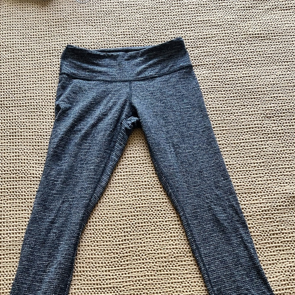 Gray and Black Lululemon Athletics Pants